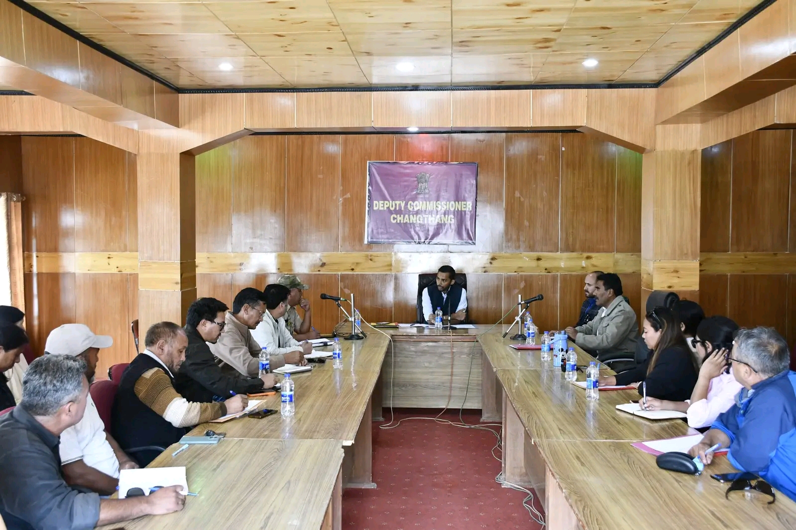 'DC Changthang Reviews Preparations for 80th Independence Day Celebrations in Nyoma'