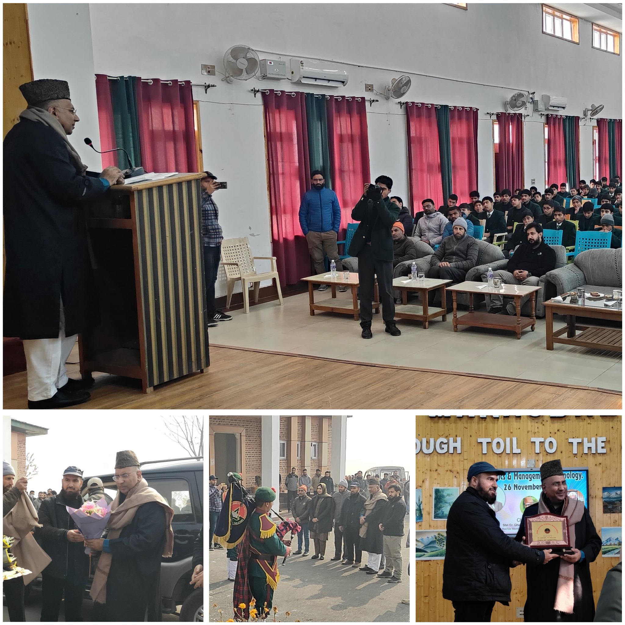 'Gulam Ali Khatana Promotes Digital Learning at JK DAG Computer Institute , MP Inspires Young Innovators at Sainik School Manasbal'