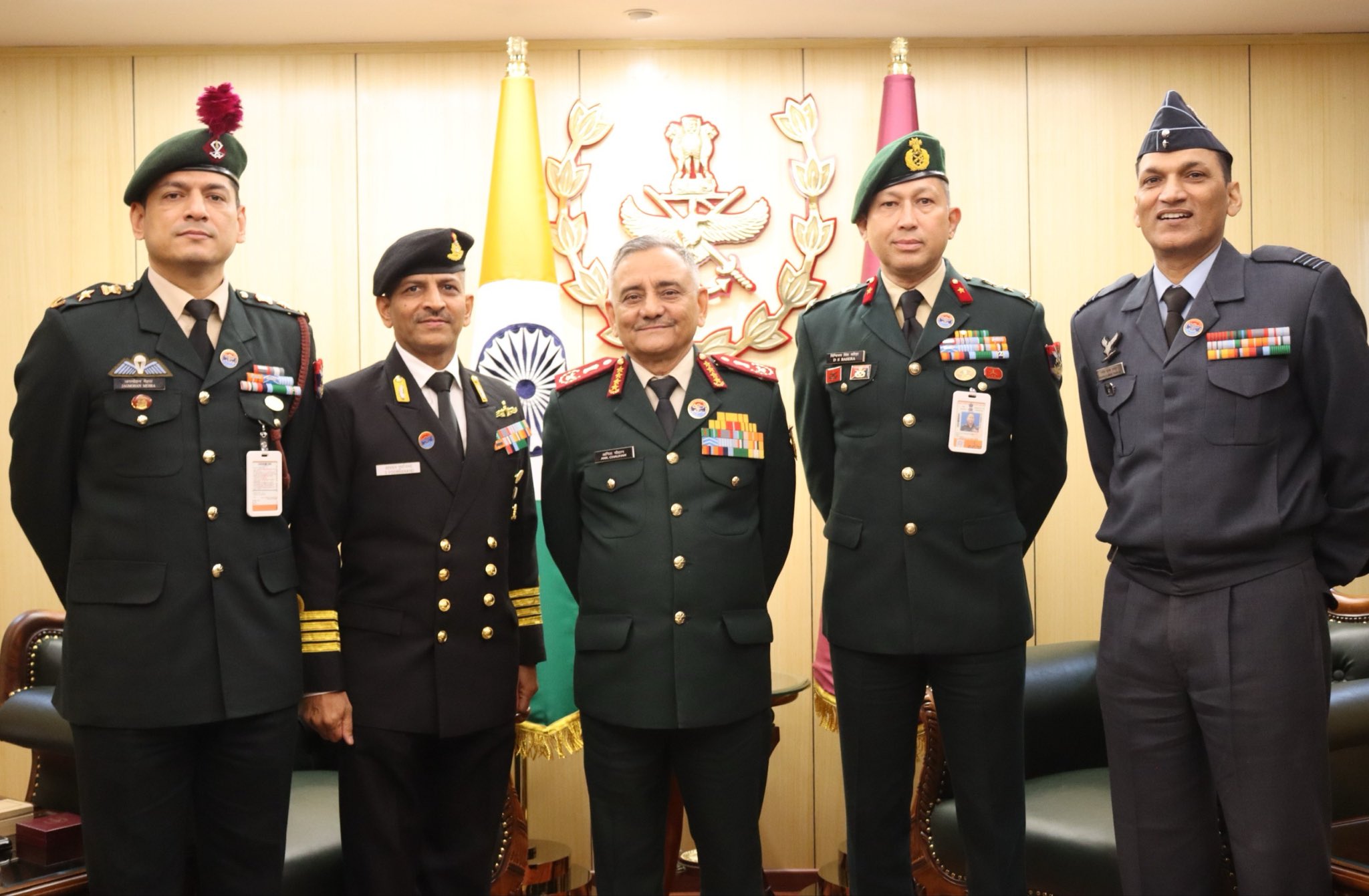 'CDS Anil Chauhan Extends Greetings on Armed Forces Flag Day, Salutes Valour and Sacrifice of Troops'