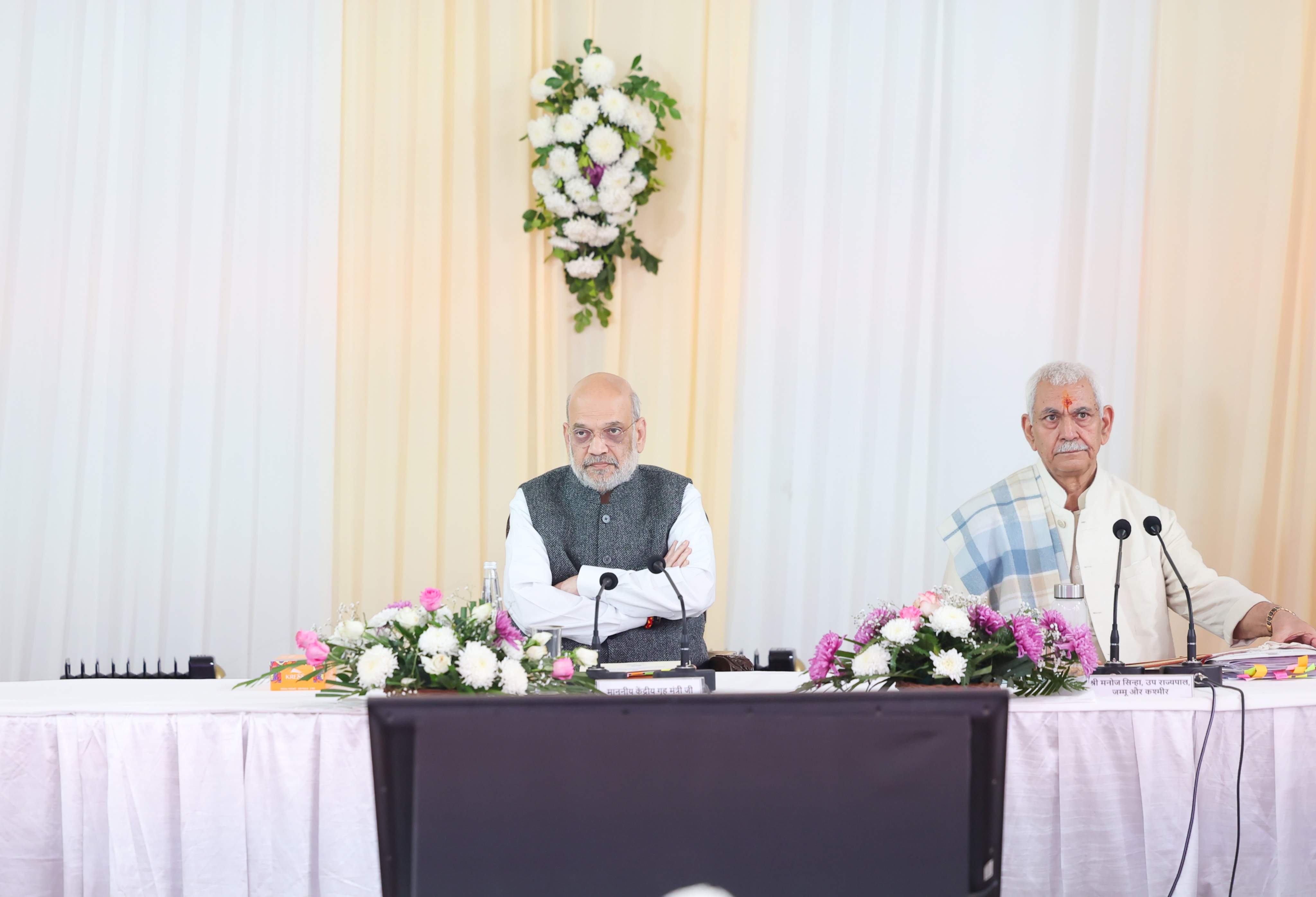 'Amit Shah Chairs High-Level Security Review on J&K, Emphasises Push for Terror-Free Region'