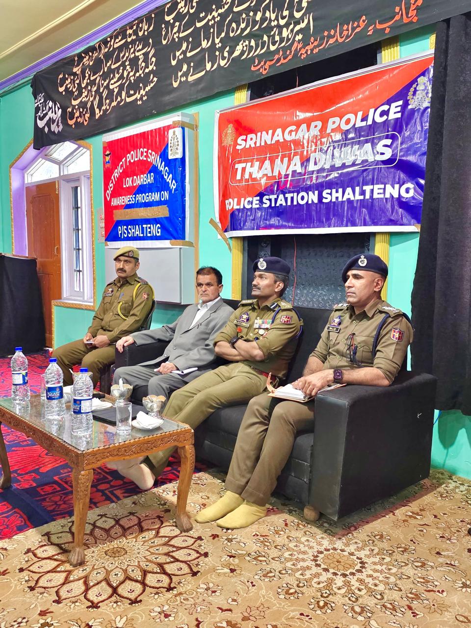 'Srinagar Police Enhances Public Outreach Through Thana Diwas, Lok Darbar Programmes'