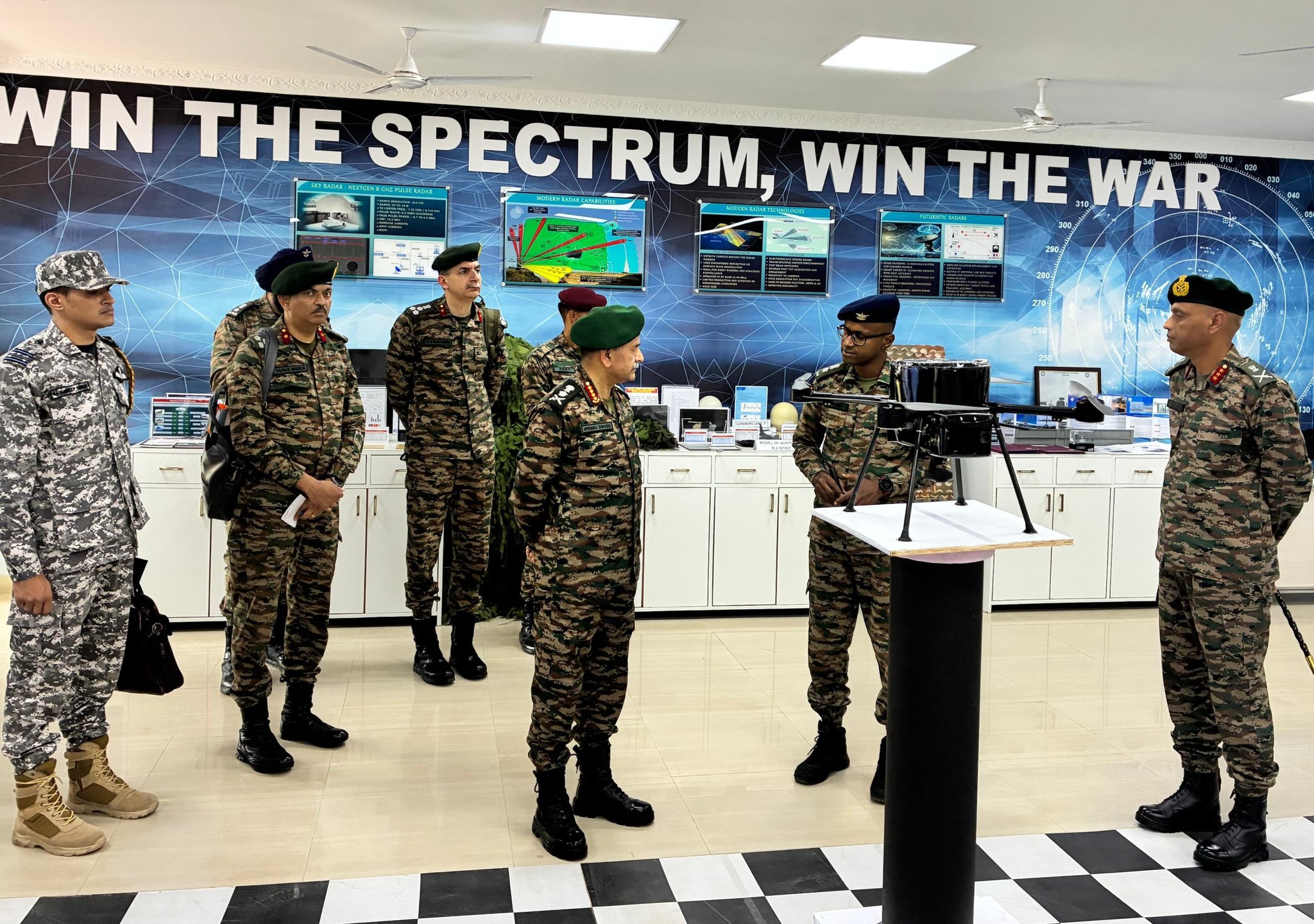 'COAS Visits Army Air Defence College, Reviews Advanced Training Ecosystem , Emphasises Multi-Domain Operations, Awards Commendation Cards to Personnel'