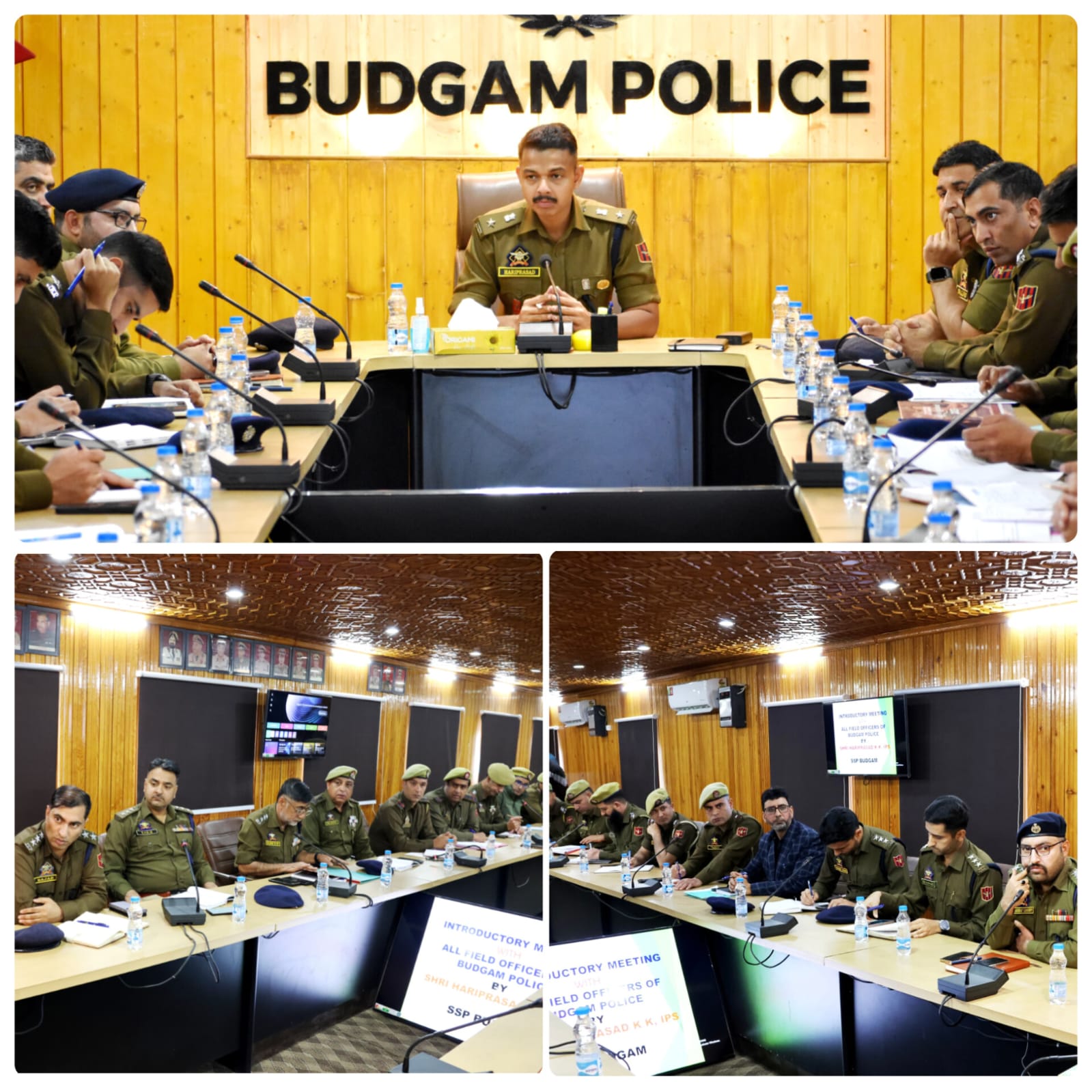 'SSP Budgam Stresses Professional, Public-Centric Policing; Reaffirms Commitment to Safety'
