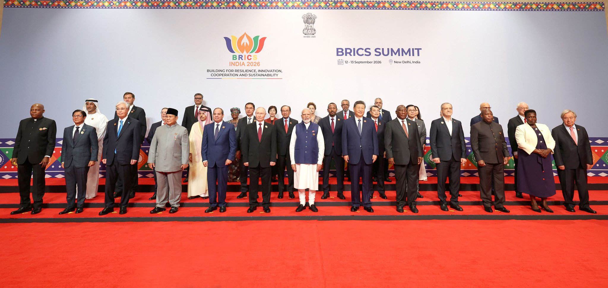'PM Modi Calls for Stronger BRICS Cooperation to Build Resilient, Innovative and Sustainable Global Growth'