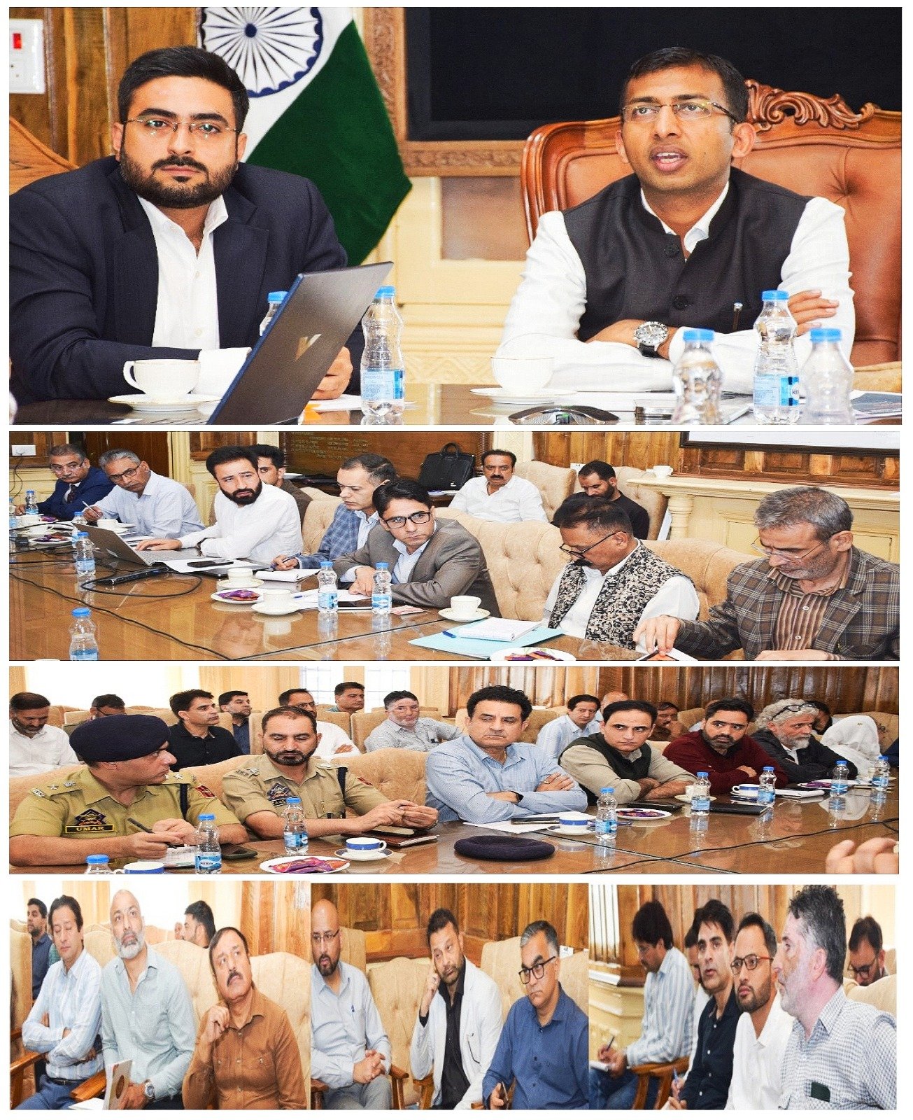 'Divisional Commissioner Reviews Preparations for 3rd Kashmir Marathon on October 25'