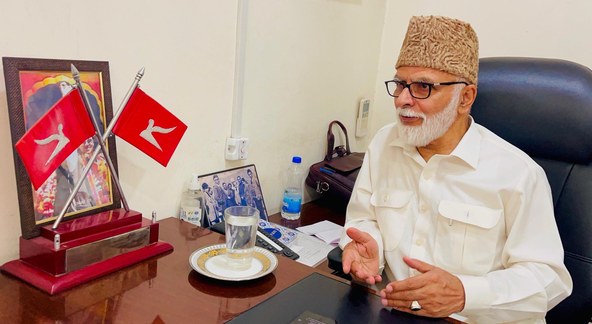 'Dr Farooq Abdullah Directs Continuation of Haji Ali Mohammad Sagar as NC General Secretary'