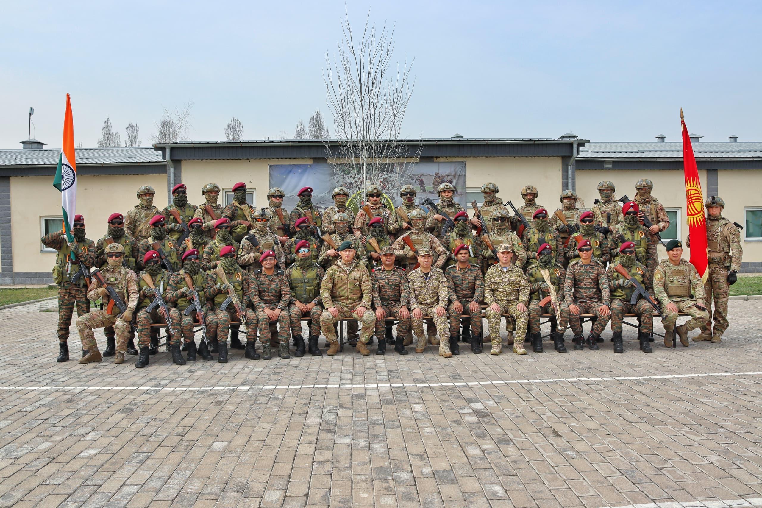 'India–Kyrgyzstan Joint Special Forces Exercise KHANJAR-XII Concludes in Tokmok, Kyrgyzstan*'
