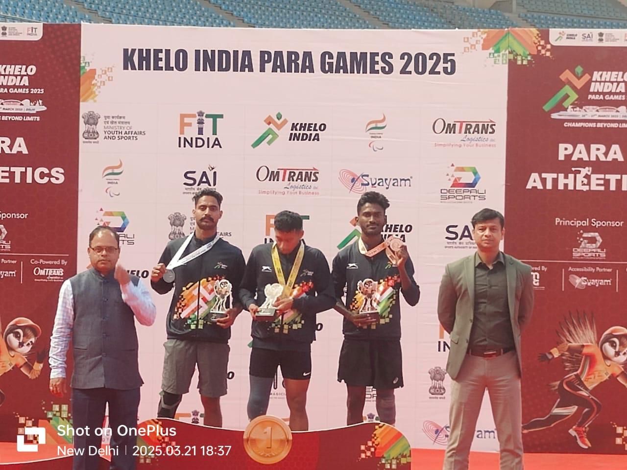 'Army Para Athletes Shine at 2nd Khelo India Para Games 2025'