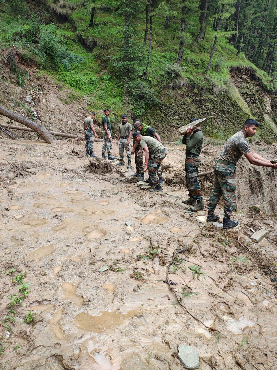 'Indian Army Leads Flood Relief Efforts in Himachal Pradesh'