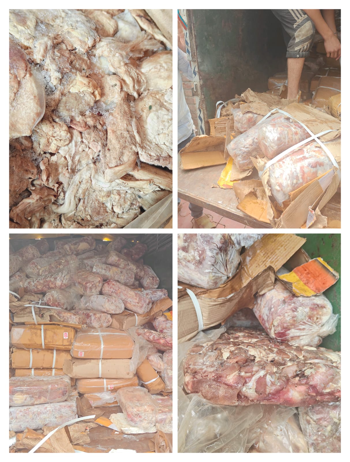 'Food Safety Department Seizes and Destroys 1200 KG of Spoiled Meat in Srinagar'
