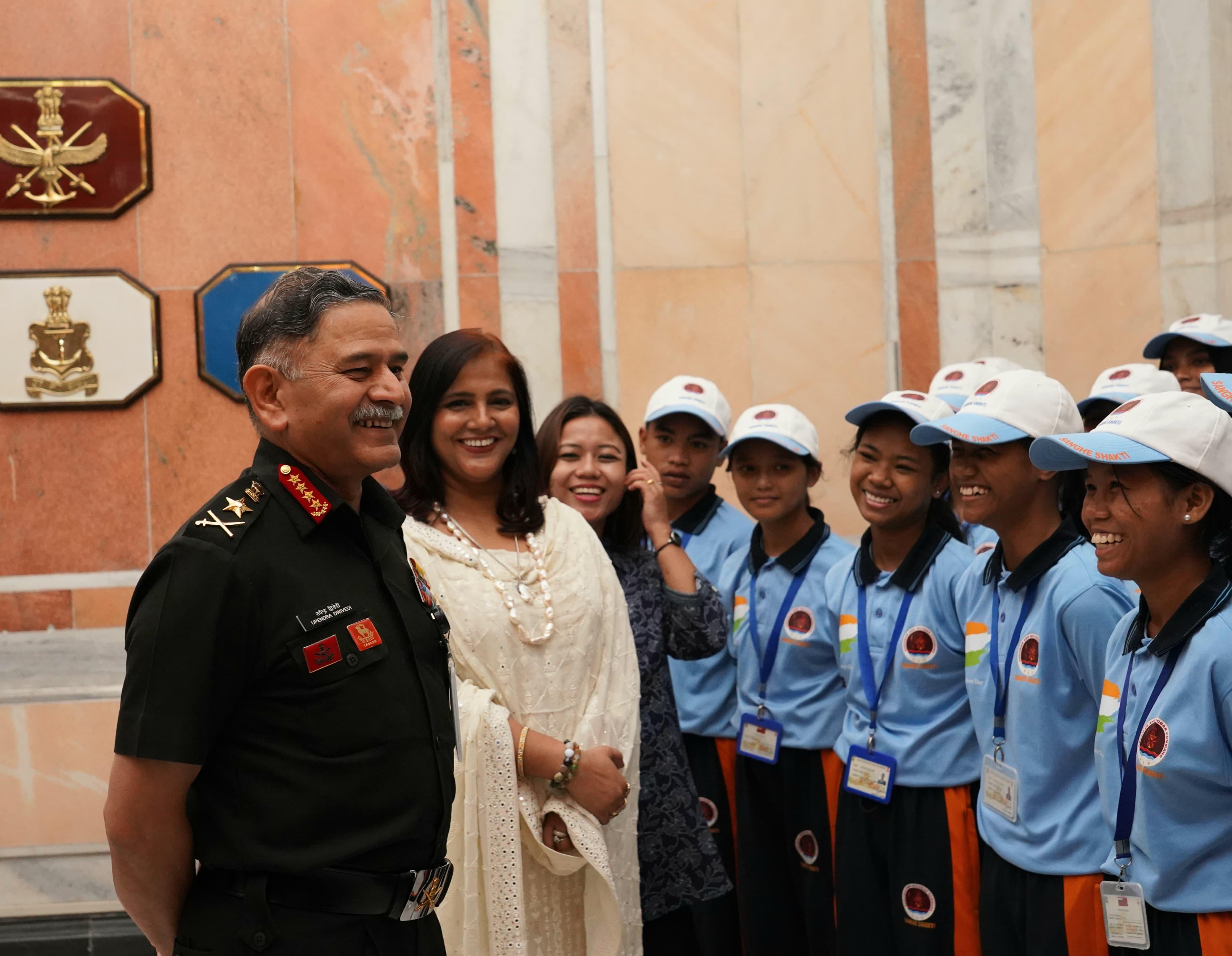 'Dweep Se Delhi: Army Chief Inspires Tribal Youth of Andaman & Nicobar Islands'