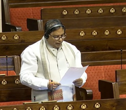 'Sat Sharma Raises Urgent Public Concern in Rajya Sabha Over Dilapidated Poonch–Budha Amarnath Road'