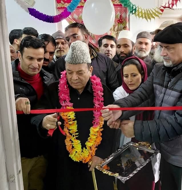 'Speaker Legislative Assembly visits Charar-e-Sharief constituency Inaugurates healthcare facilities; reviews development works'