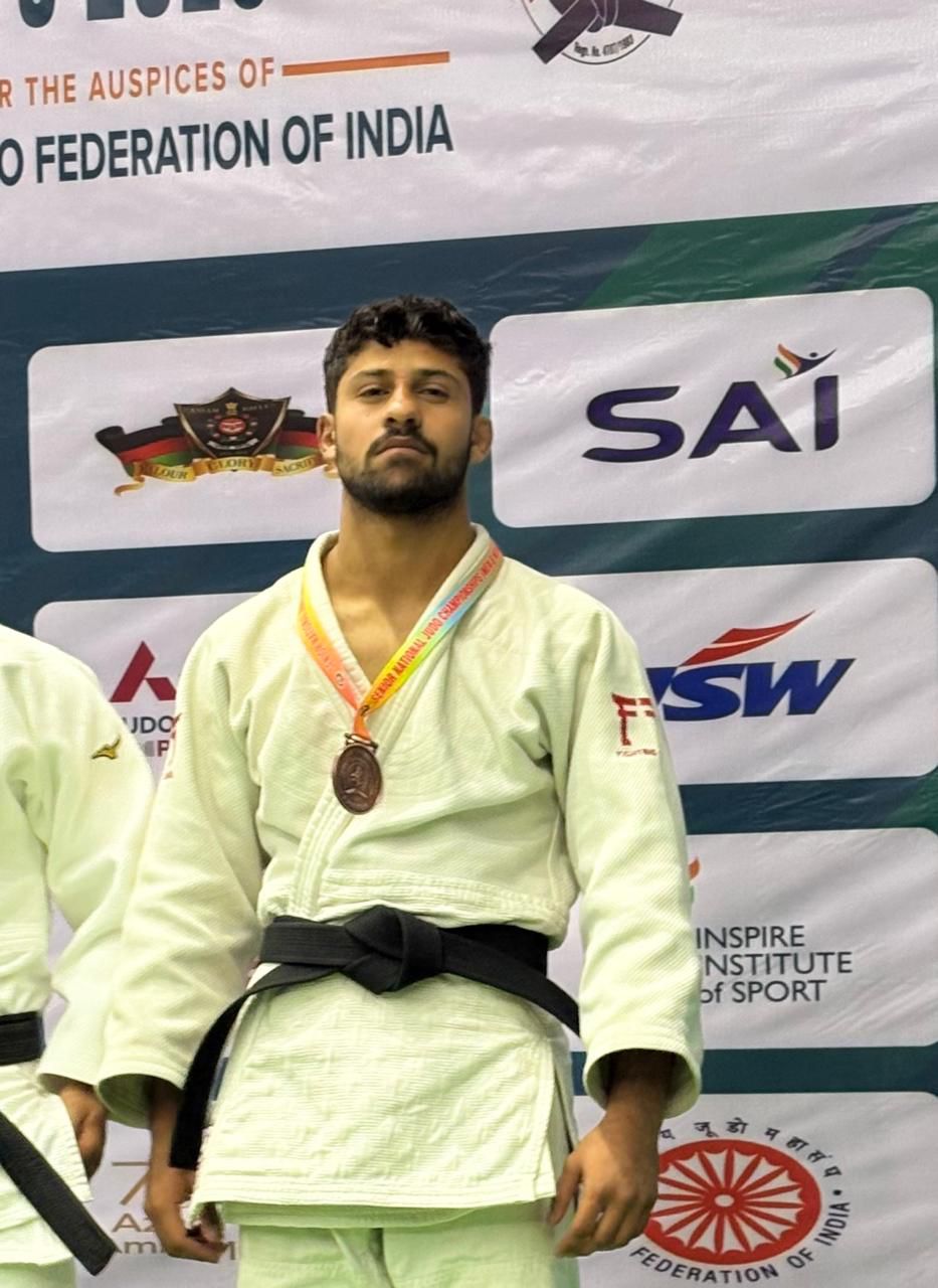 'Akshay Sharma Wins Bronze at Senior National Judo Championship'