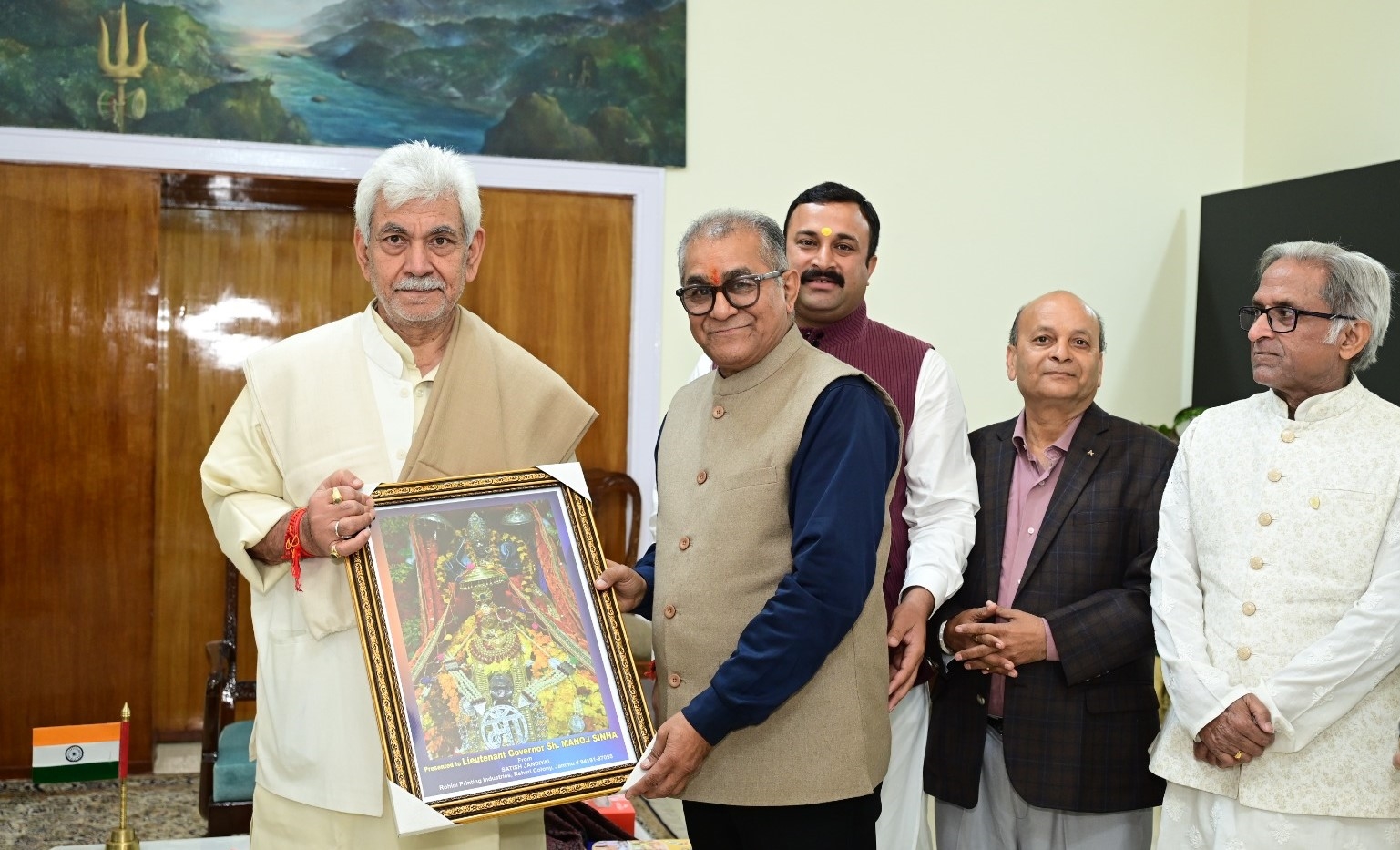 'Lieutenant Governor Releases 4th Edition of “Kartavya Marg” at Lok Bhawan'