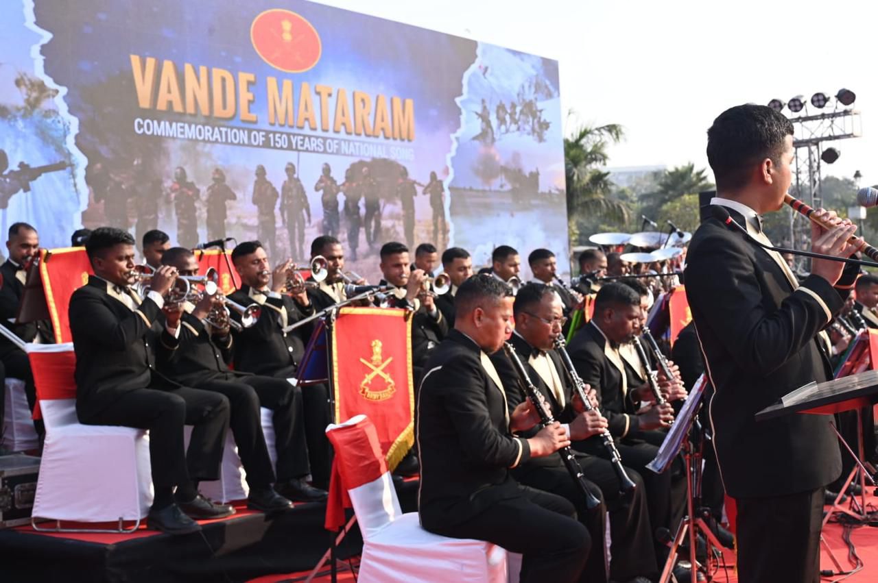 'Indian Army Symphony Band Spreads the Spirit of ‘Vande Mataram’ at Central Park'