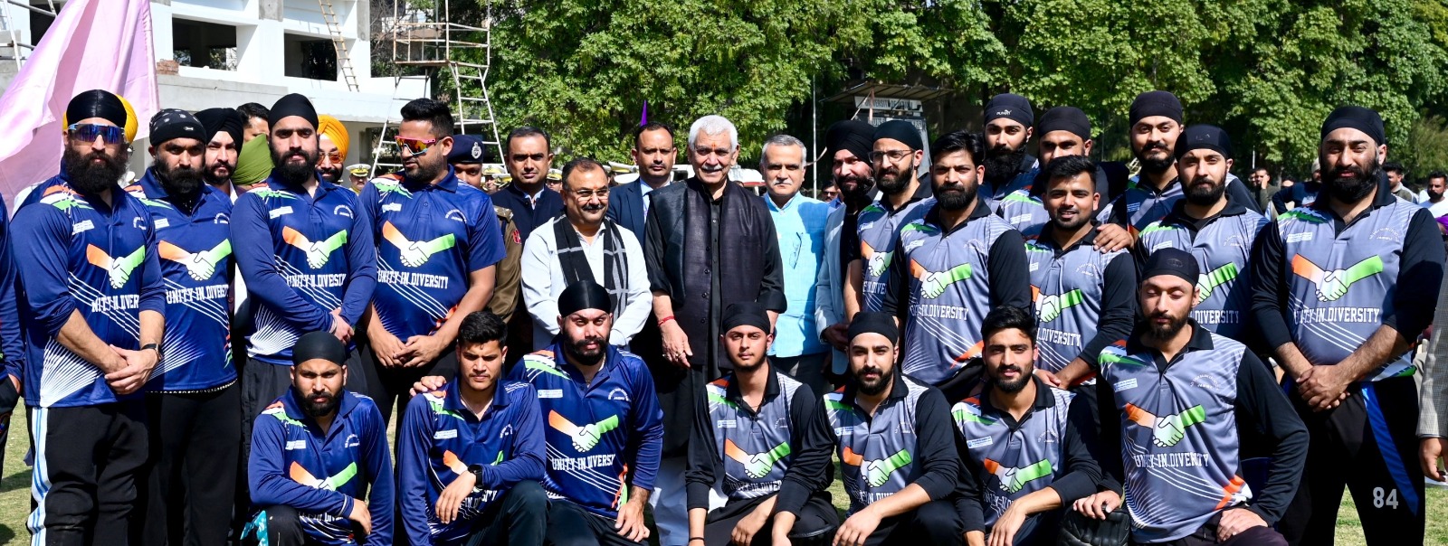 'Manoj Sinha Inaugurates 2nd Edition of Sikh Cricket Premier League in Jammu, Calls Youth the Pillars of Nation-Building'