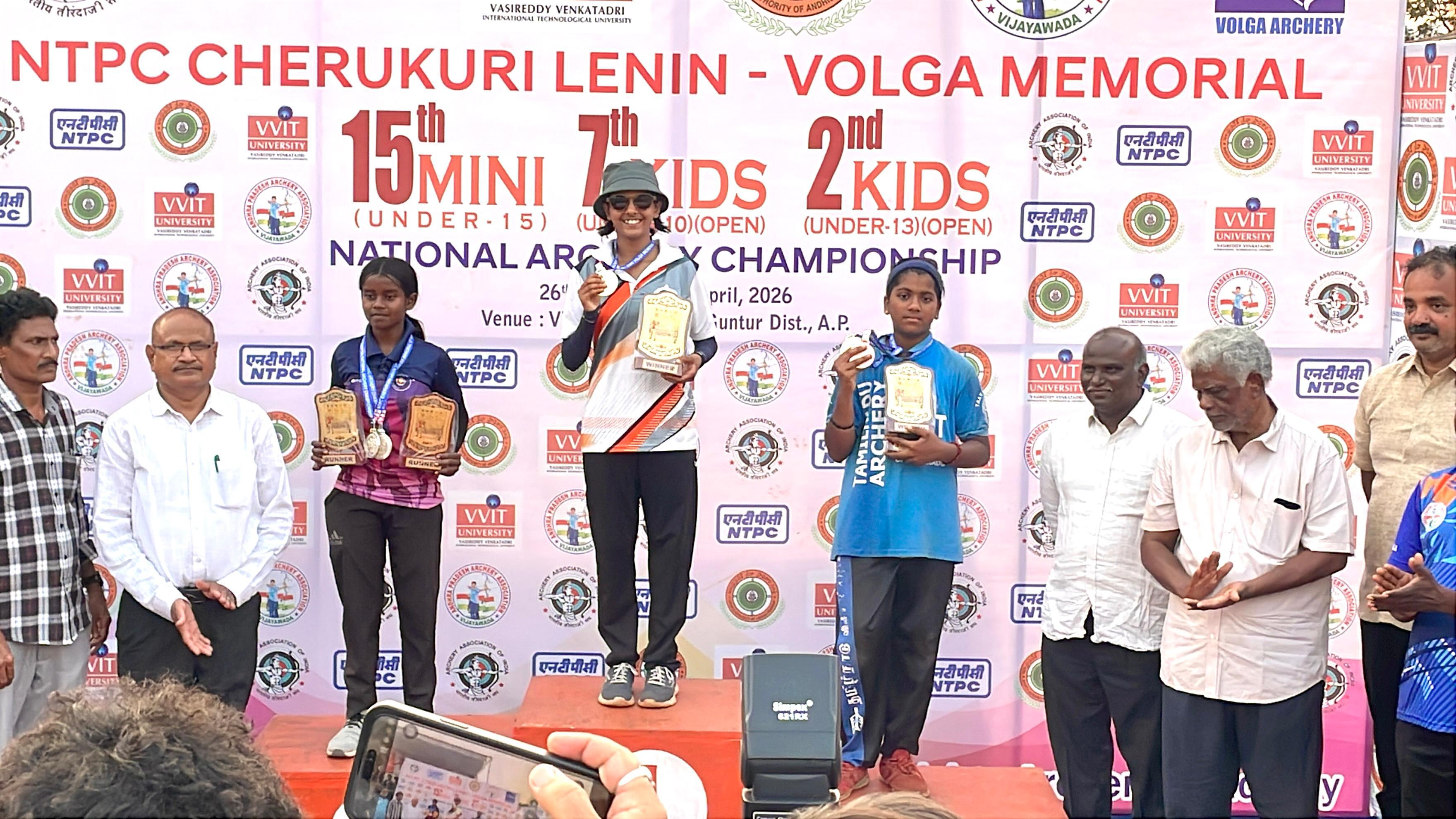'Indian Army’s Young Archers Shine at National Championship in Guntur'