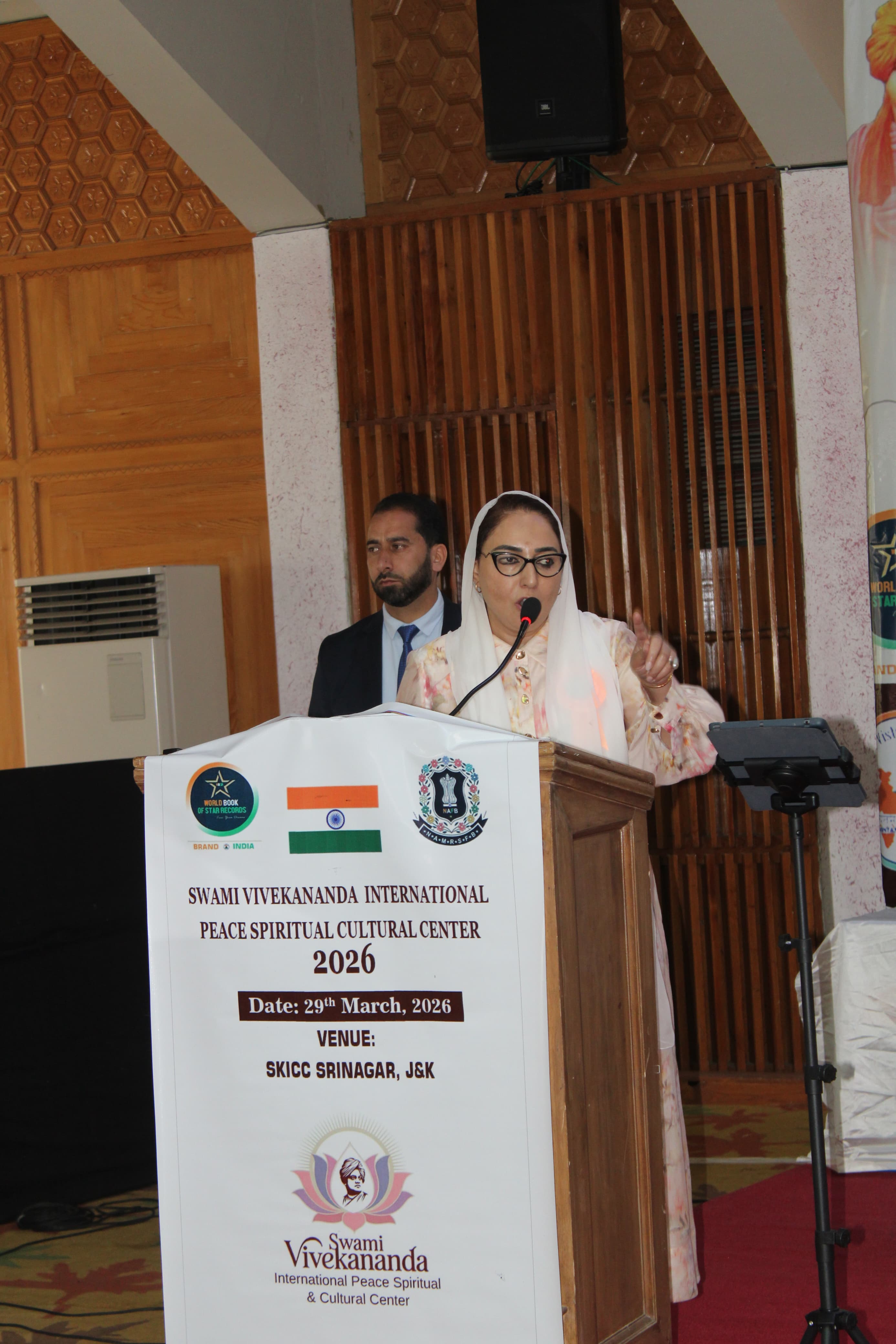 'Dr Darakhshan Andrabi Presides Over Global Peace Convention in Srinagar, Calls India’s Message Key to Global Harmony'