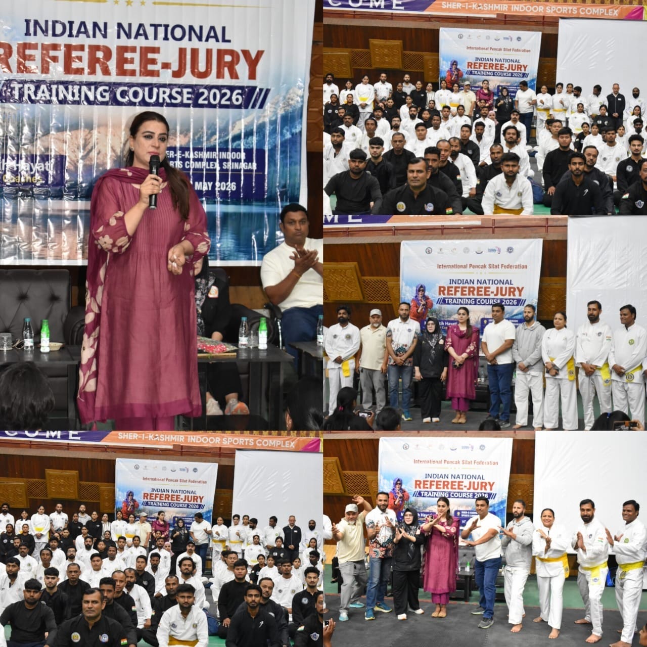 'National Referee & Jury Course commences at Sher-i-Kashmir Indoor Stadium'