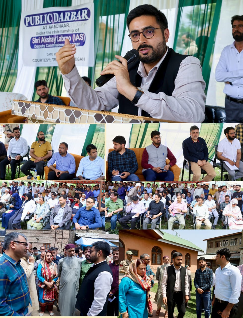 'DC Srinagar holds Grievance Redressal Camp at Anchar Soura under Block Diwas; Inspects civic infrastructure in Shahr-e-Khaas areas'