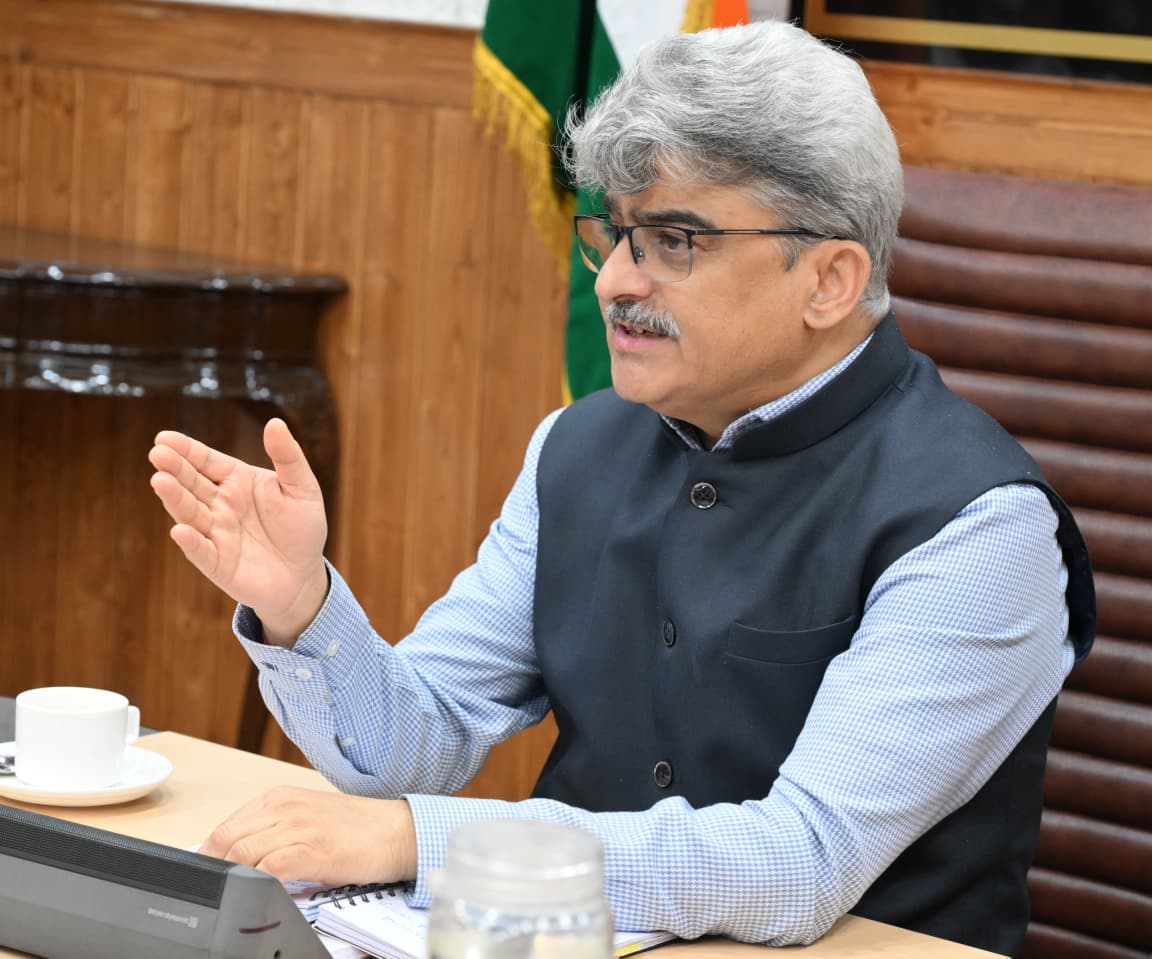 'CS reviews sustainability plan for Industrial Biotech Parks in J&K'