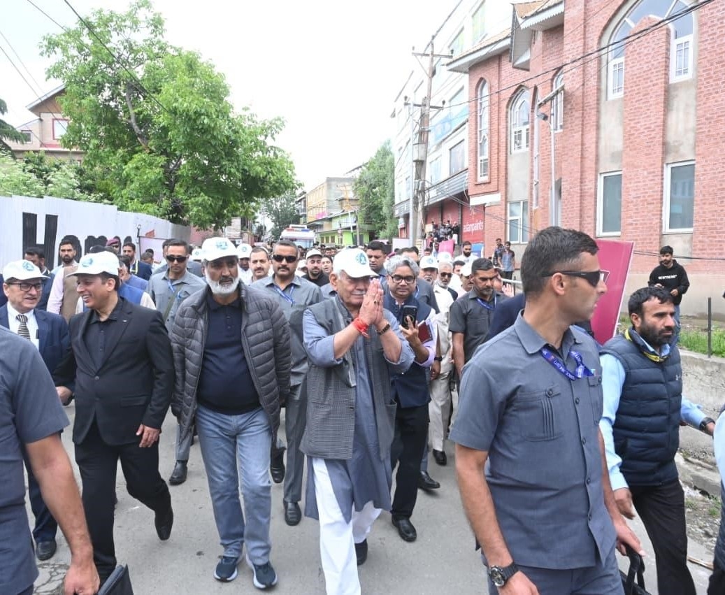 'Mass Movement Against Narco-Terror Gains Momentum as LG Leads Nasha Mukt J&K Padyatra in Shopian'