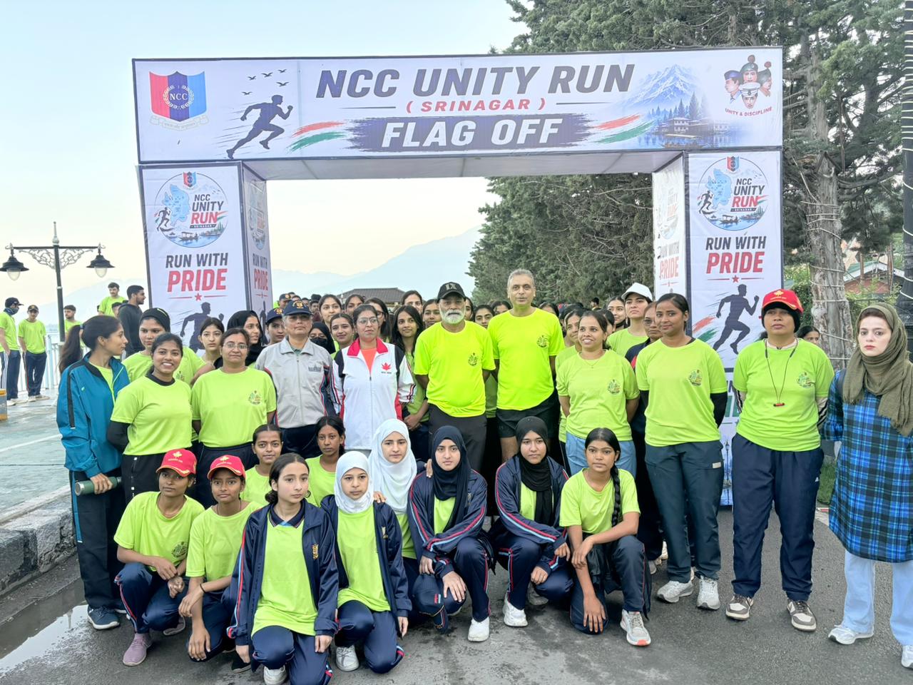 'NCC to Organise 5-KM ‘Run With Pride – Run for India’ Unity Run Along Dal Lake in Srinagar'