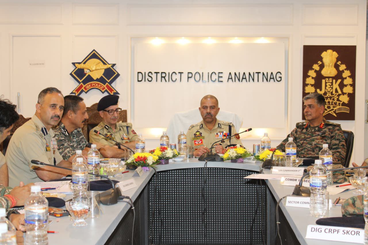 'DGP Nalin Prabhat Reviews Multi-Layered Security Plan for Amarnath Yatra-2026'
