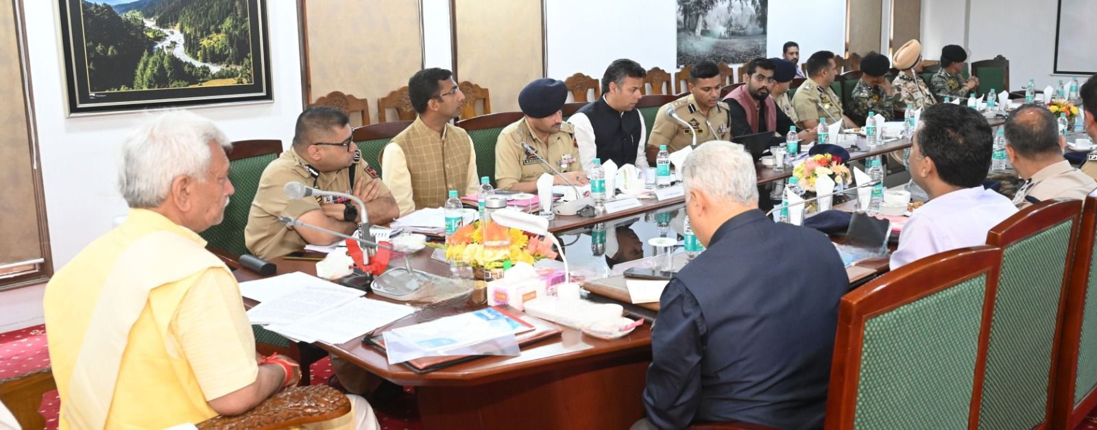 'Lieutenant Governor chairs high-level meeting at Pahalgam; reviews preparations for Shri Amarnath Ji Yatra-2026'