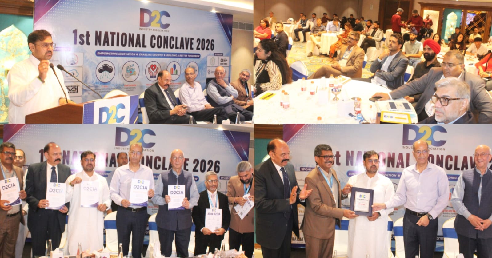 'J&K Must Emerge as a National Hub for D2C Innovation, Says Satish Sharma at D2CIA National Conclave'