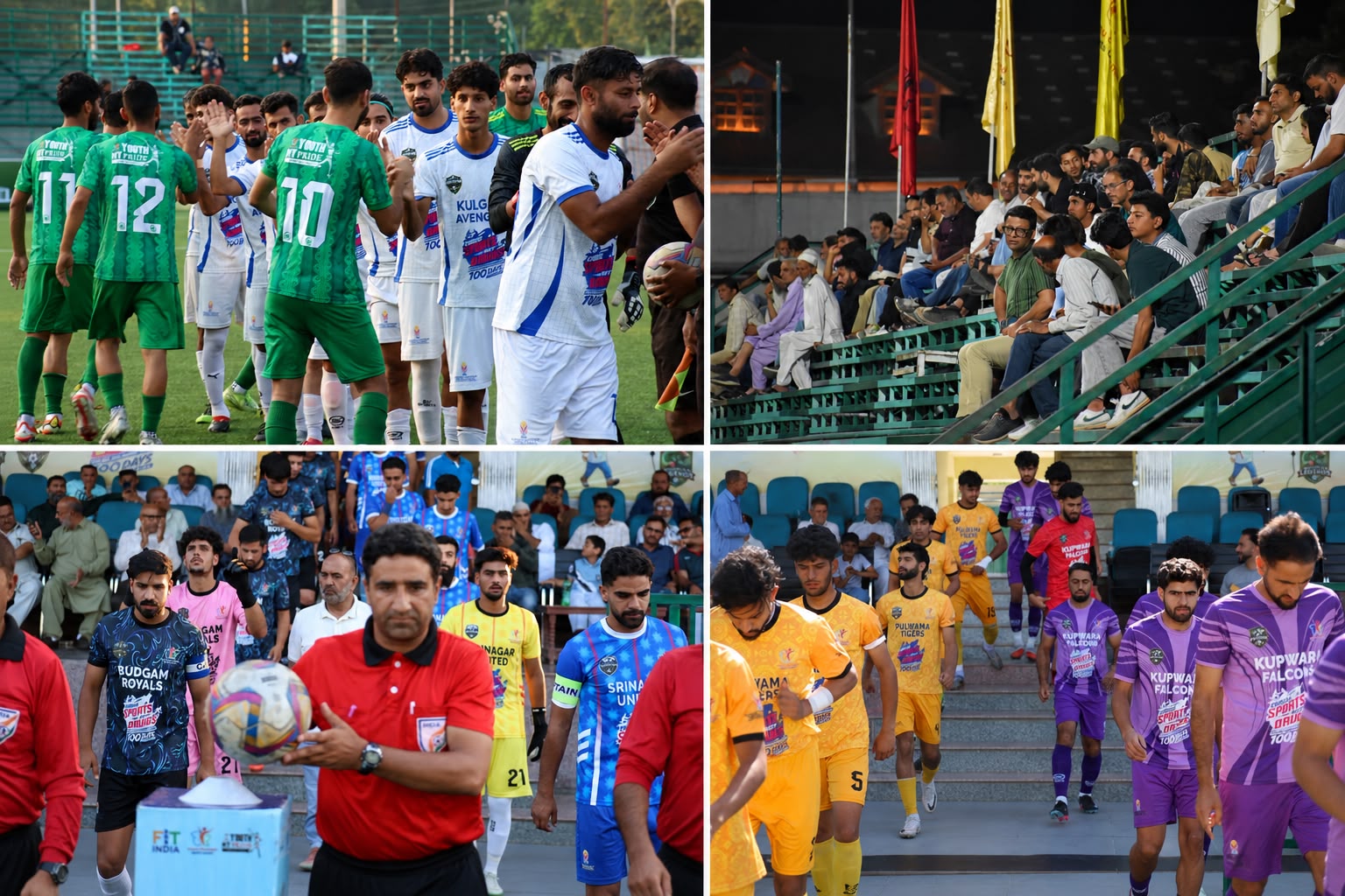 'KCFL Nears Knockout Stage as Ganderbal United, Baramulla Strikers Share Honours'