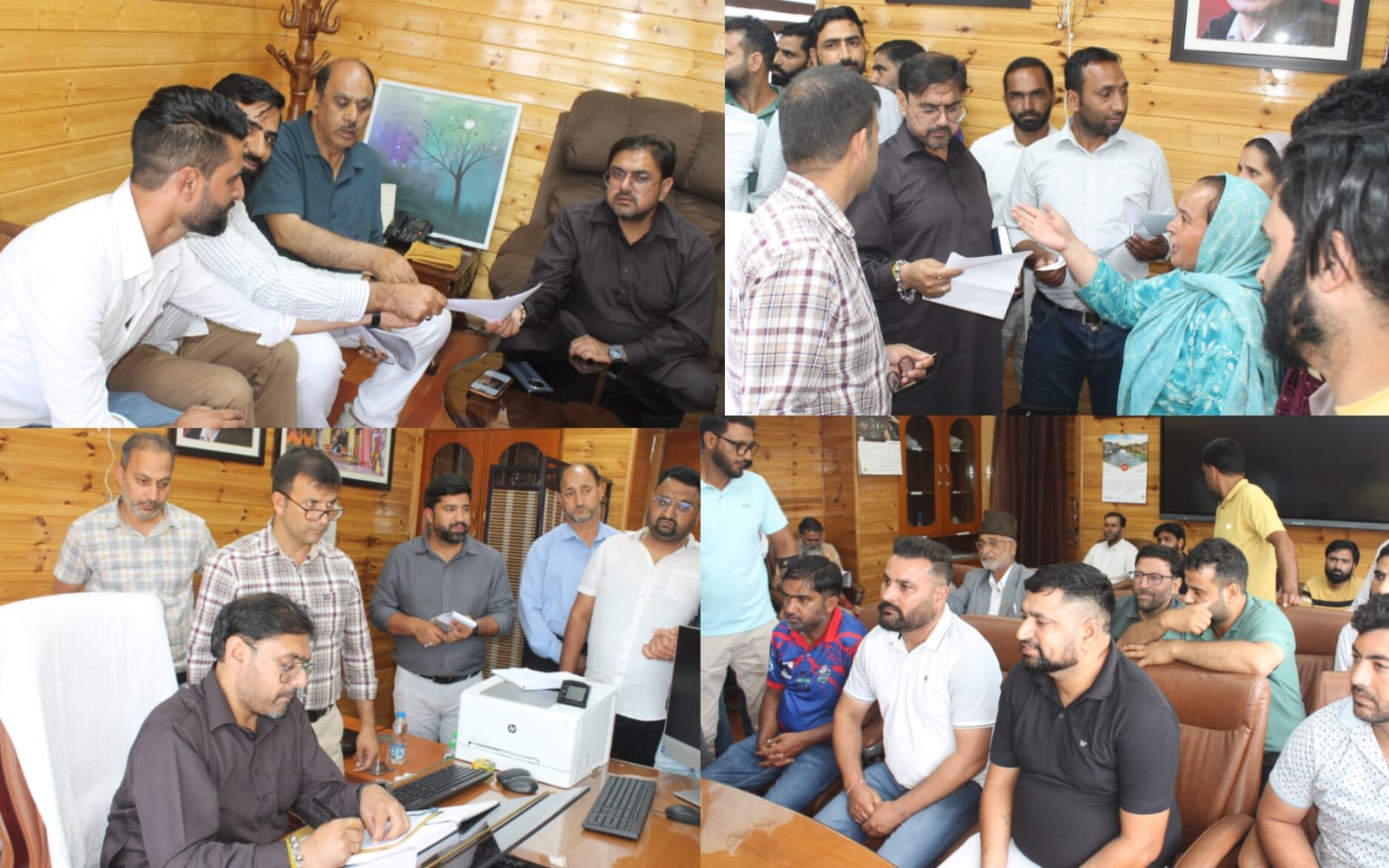 'Satish Sharma Engages Stakeholders, Assures Action on Workers’ Issues and Public Development Concerns'