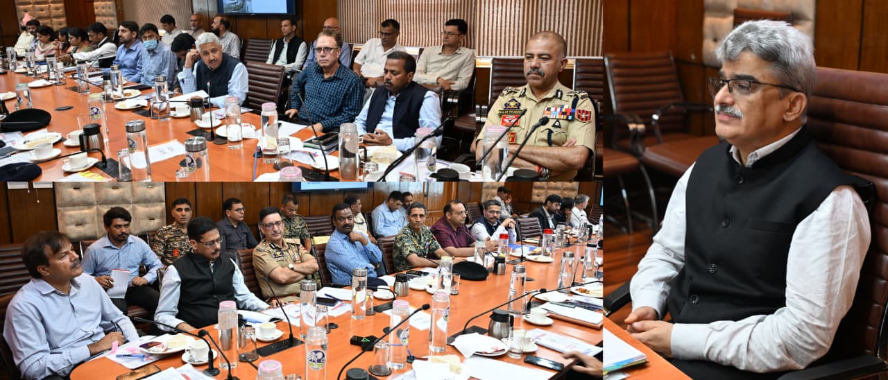 'CS reviews implementation of CAPF recommendations for upgrading SANJY facilities Directs timely execution of measures to enhance pilgrim safety, comfort and overall Yatra management'