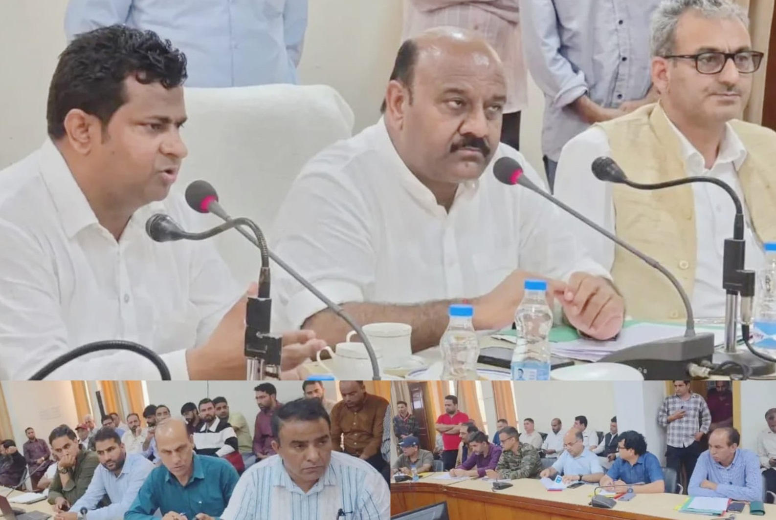 'Deputy Chief Minister Reviews Rajouri Flood Damage, Orders Fast-Track Restoration and Accountability'