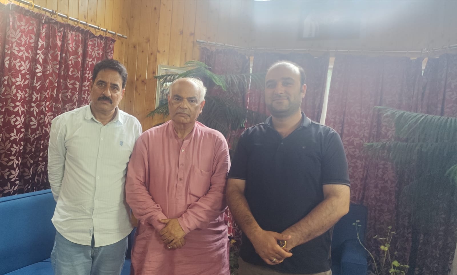 'Loul Cultural Foundation Chairman Gazi Ajaz Meets BJP's  General Secretary (Organisation)   Ashok Koul; Discusses Public Welfare and Development in J&K'