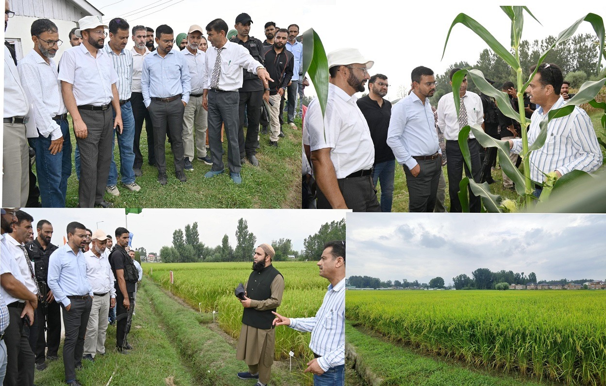 'DC Kulgam visits faculty of Agriculture, South Campus SKUAST-K Khudwani , Pledges full support for development works, amenities at the campus'