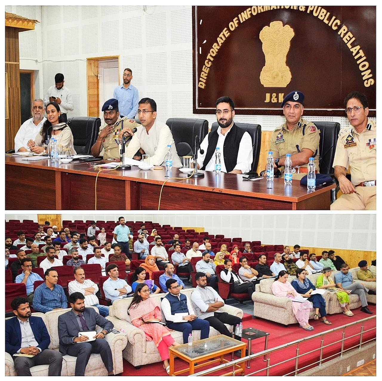 'Div Com Calls for Seamless Coordination as Kashmir Gears Up for First International Film Festival'