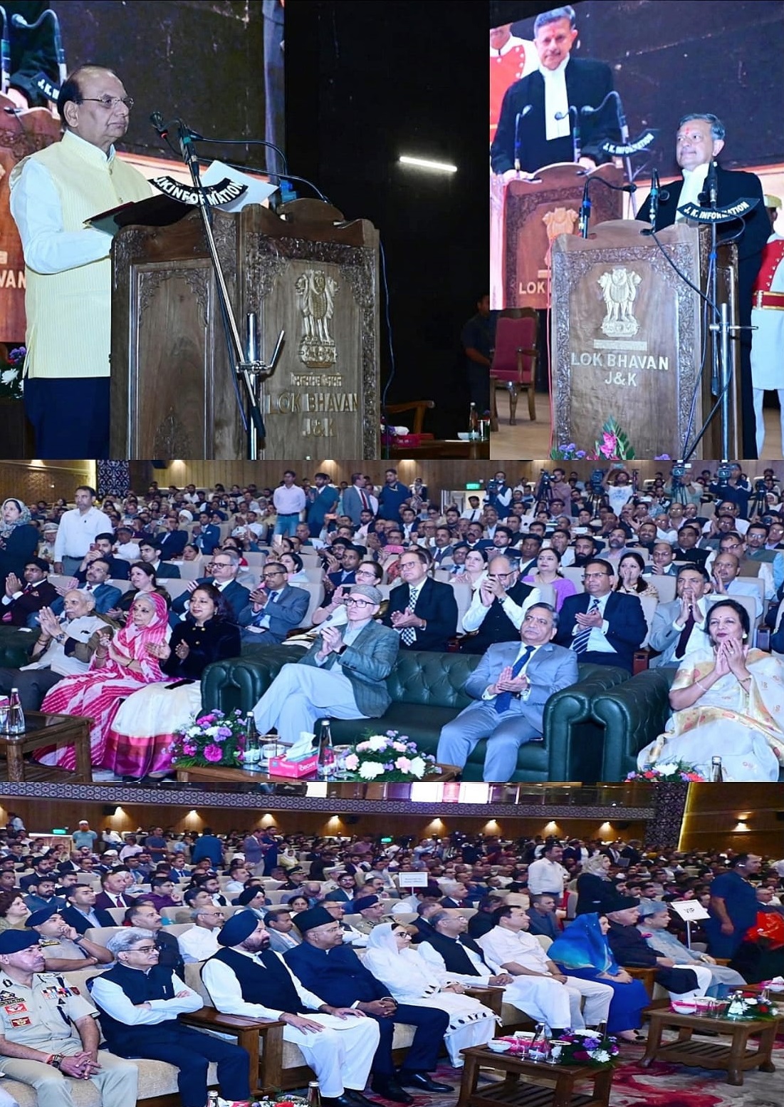 'Dr Pushpendra Singh Bhati sworn in as Chief Justice of J&K, Ladakh High Court'
