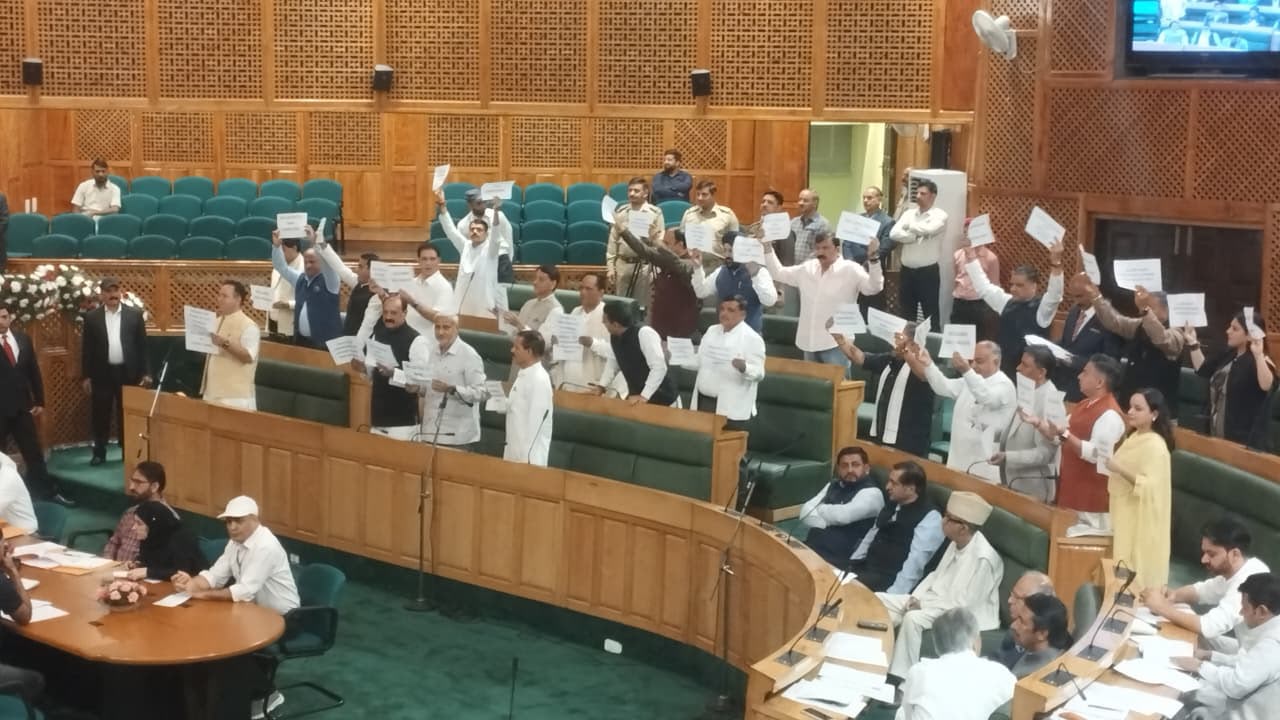 'J&K Assembly Session Opens Amid Protests Over Power Tariffs, Employee Issues and Statehood'