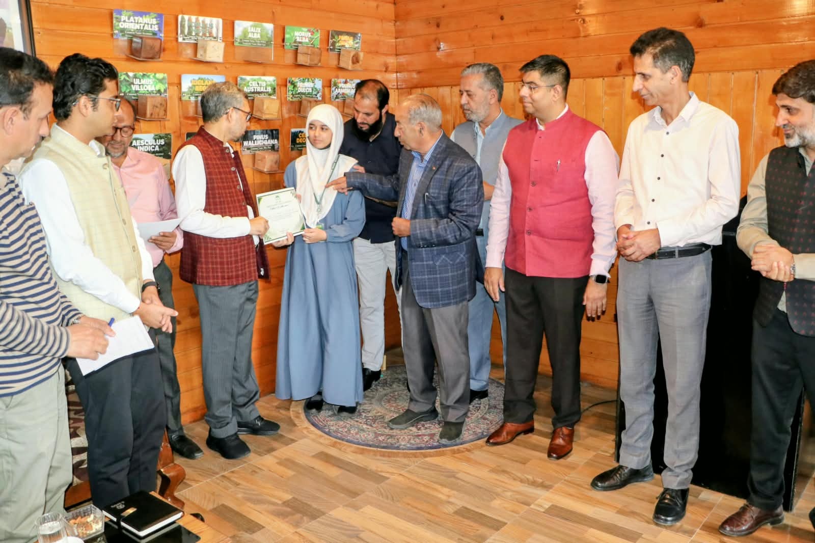 'PCCF Felicitates Students for Forest Photography Competition'
