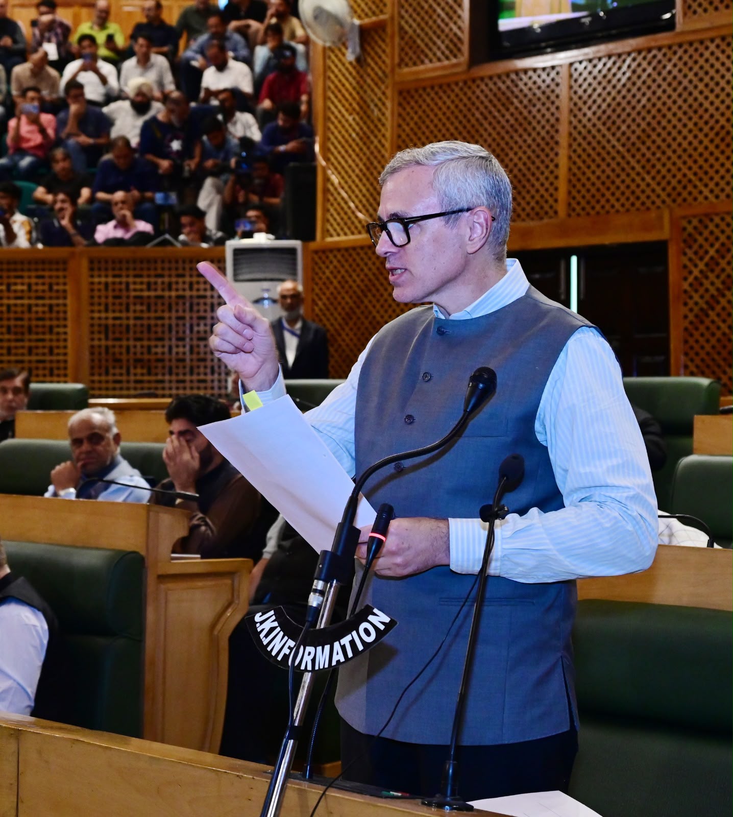 'CM Omar Abdullah Moves Resolution Seeking Restoration of Full Statehood to J&K'