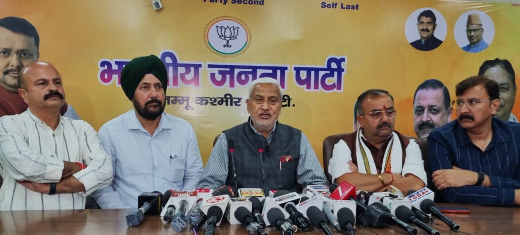'Sham Lal Sharma Accuses NC-Congress Government of Overstepping Constitutional Domain'