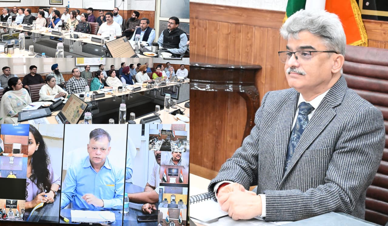 'CS Reviews Quality, Timeliness of Public Grievance Redressal Across J&K , 1.36 Lakh of 1.60 Lakh Grievances Disposed; JK Samadhan Set for AI, WhatsApp Integration'