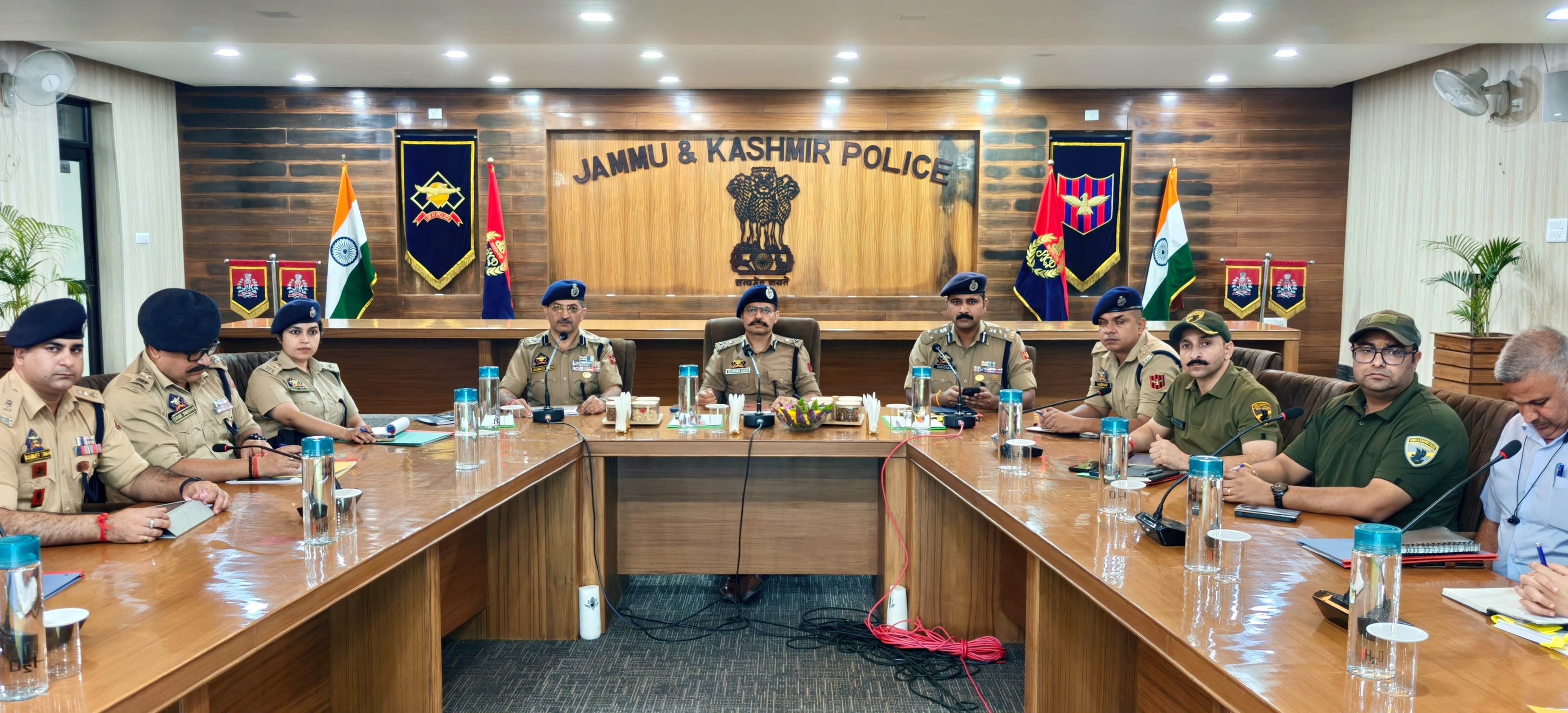 'IGP Jammu Reviews Security Preparedness, Directs Strengthening of Ground-Level Policing'