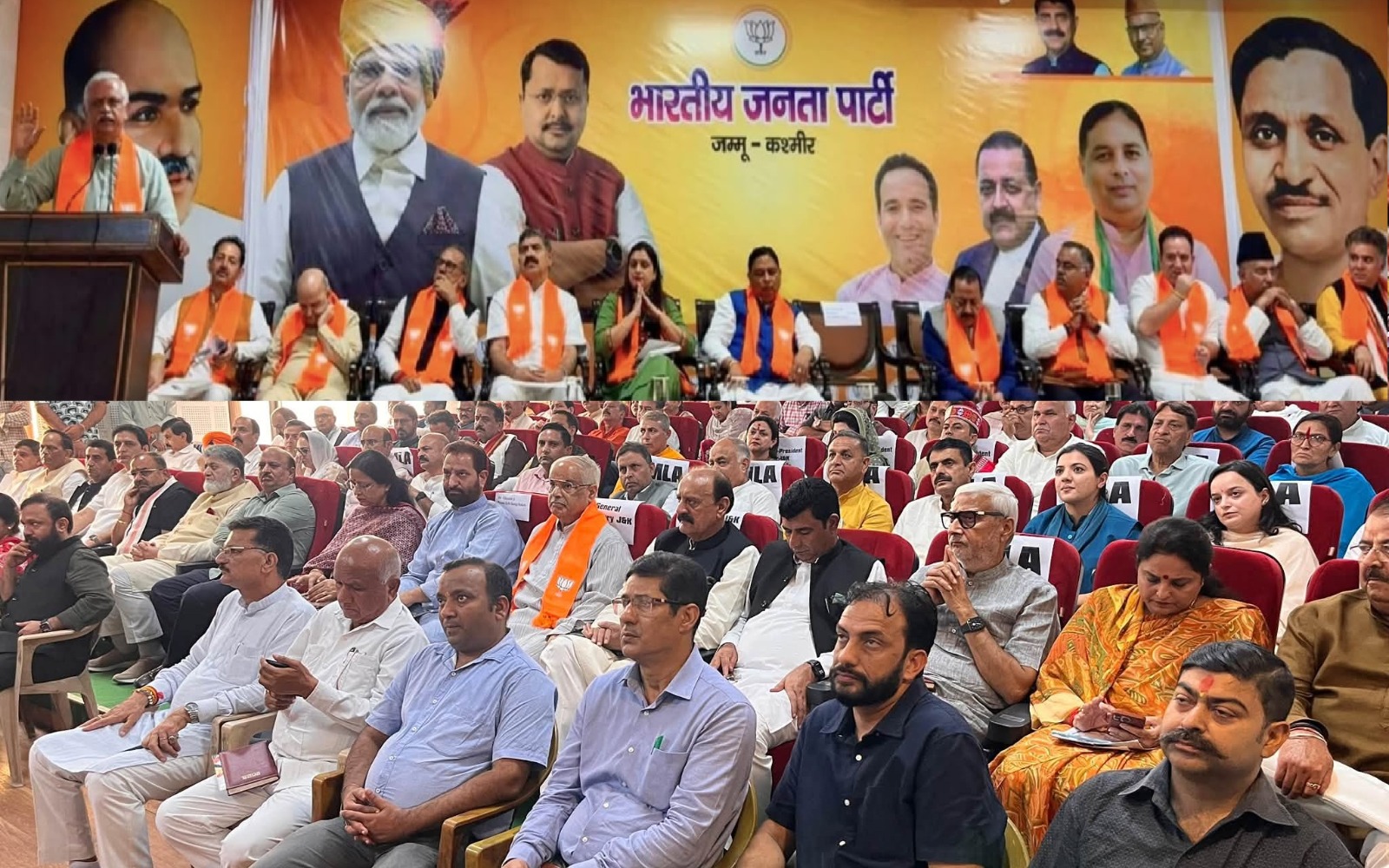 'BJP J&K Honours Tarun Chugh, Ashok Koul for Years of Organisational Service'