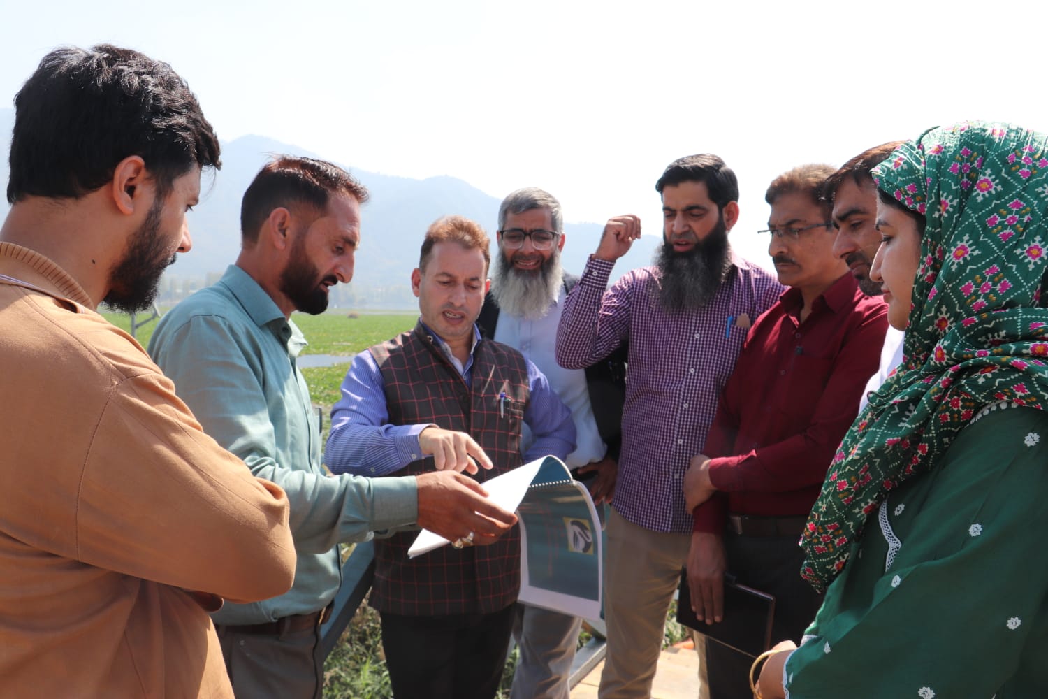 'JKLCMA VC Inspects Dole Demb, Reviews Beautification and Restoration Plan'
