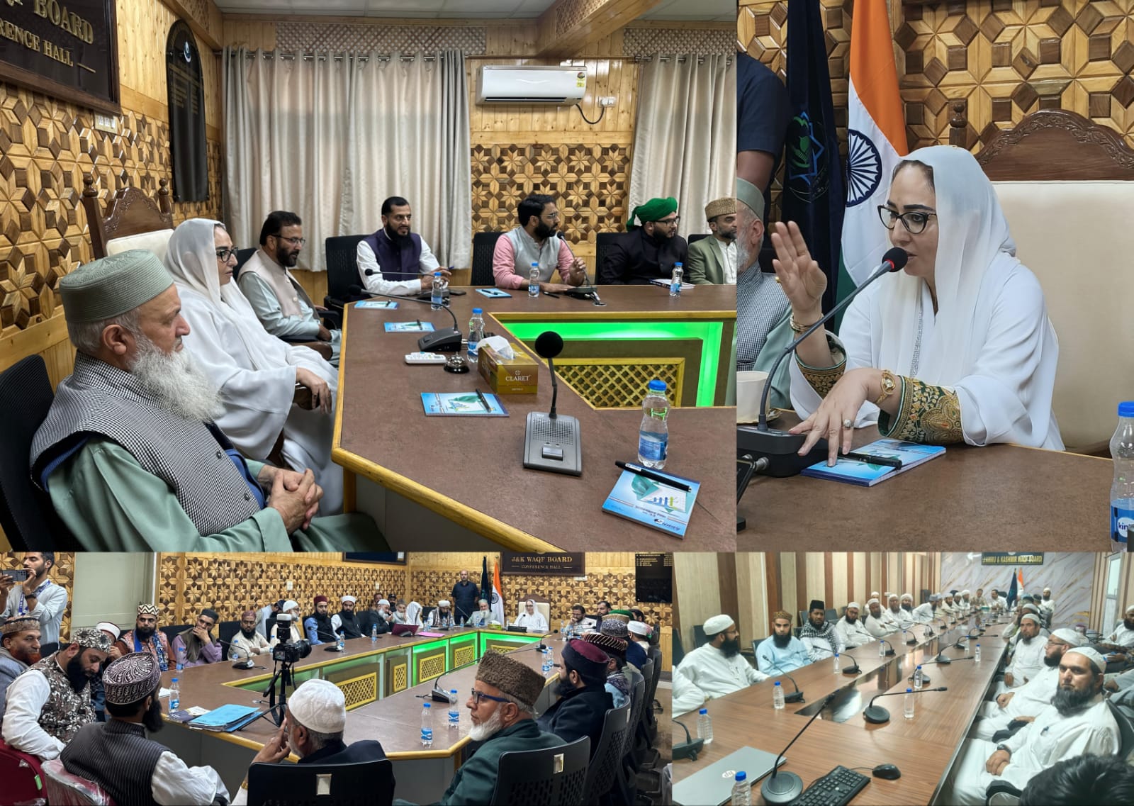 'Dr Darakhshan Andrabi Urges Religious Leaders to Step Up Fight Against Drug Abuse , Waqf Board seeks stronger community engagement to protect youth from narcotics and social evils'