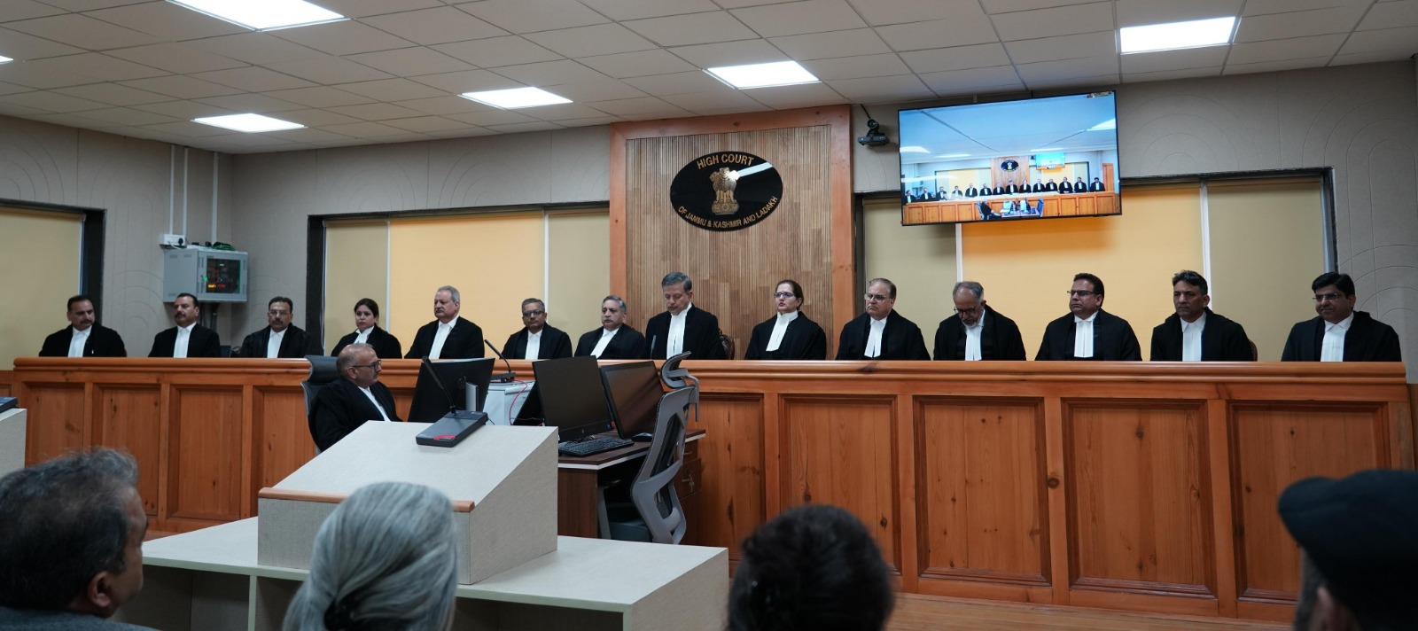 'Ceremonial Bench held at Leh to Mark Historic Inauguration of Ladakh Bench of High Court of Jammu & Kashmir and Ladakh'