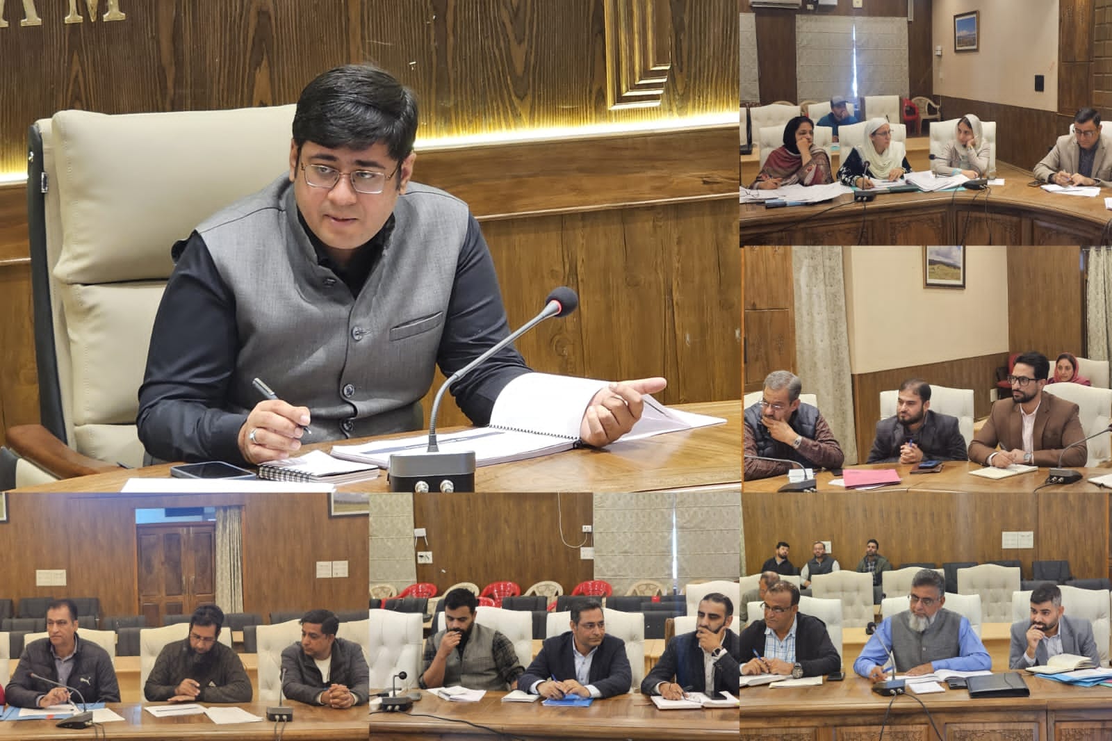 'Deputy Commissioner Budgam Chairs DLIC Meeting; Reviews HADP, JKCIP Implementation'